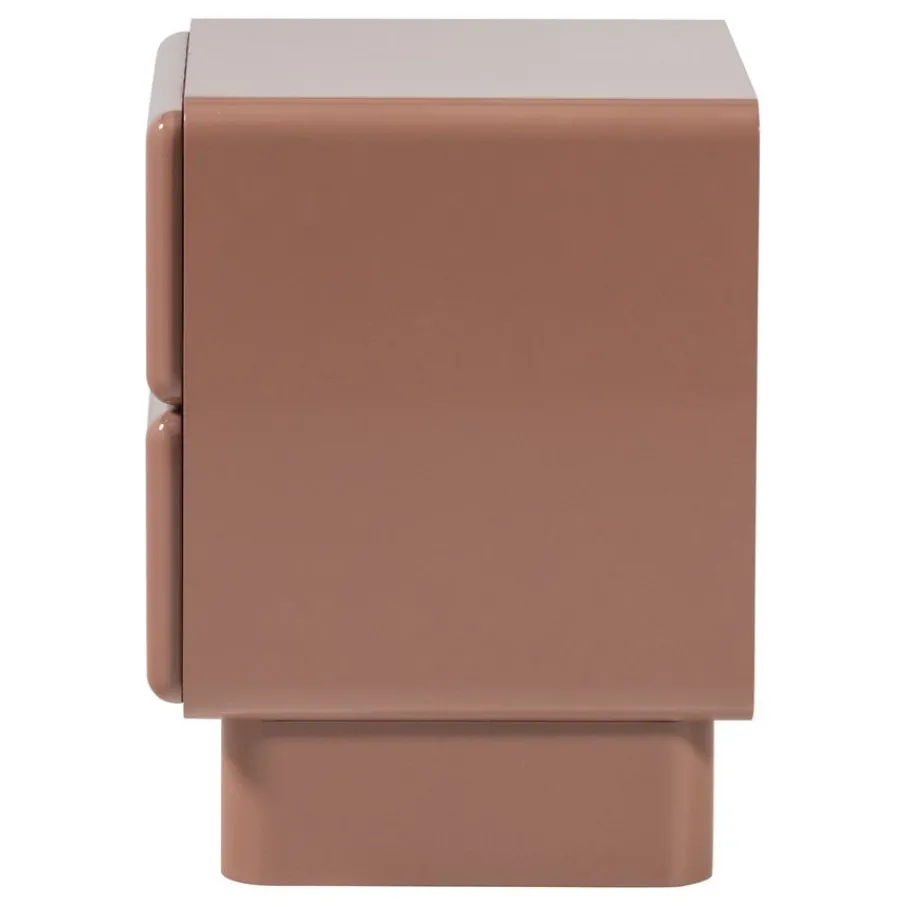Nachtkastjes|Ladekasten<WOOOD Ladekast Lustra Oudroze - 57x43x57 cm