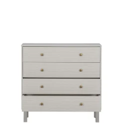 Ladekasten|Wandkasten<WOOOD Ladekast Madu Grijs - 94x91x52 cm