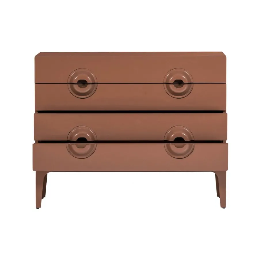 Ladekasten< WOOOD Ladekast Merge Oudroze - 110x89x44 cm
