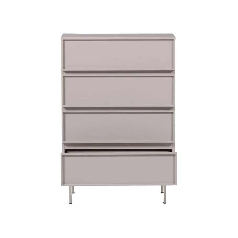 Ladekasten<WOOOD Ladekast Tours Zand - 70x102x42 cm