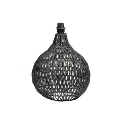 Lampenkappen & -Voeten<WOOOD Lampenvoet Macy Zwart - E27 - Ø 44 cm