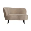 Fauteuils|Zitbanken<WOOOD Lounge Fauteuil Sara Khaki