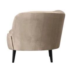 Fauteuils|Zitbanken<WOOOD Lounge Fauteuil Sara Khaki