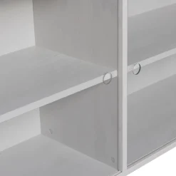 Wandkasten<WOOOD Opzetkast  Klink Mist - 200x60x35 cm