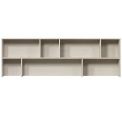 Wandkasten<WOOOD Opzetkast New Gravure Dust - 200x65x30 cm
