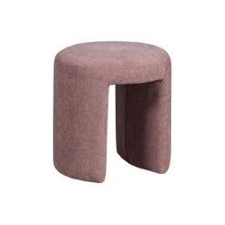 Poefs & Krukjes<WOOOD Poef Charlie Roze - Ø 45 cm
