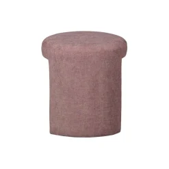 Poefs & Krukjes<WOOOD Poef Charlie Roze - Ø 45 cm