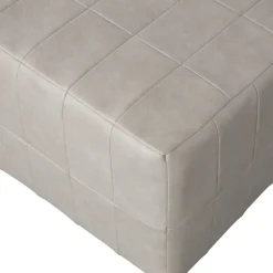 Poefs & Krukjes<WOOOD Poef Patchwork Beige - 60x60 cm