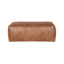 Hockers|Poefs & Krukjes<WOOOD Poef Rodeo Cognac - 120x60 cm