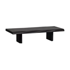 Salontafels<WOOOD Salontafel Cali Zwart - 120x55 cm