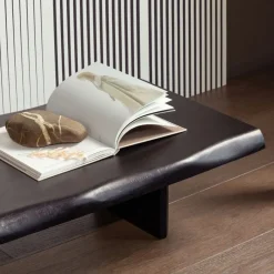 Salontafels<WOOOD Salontafel Cali Zwart - 120x55 cm