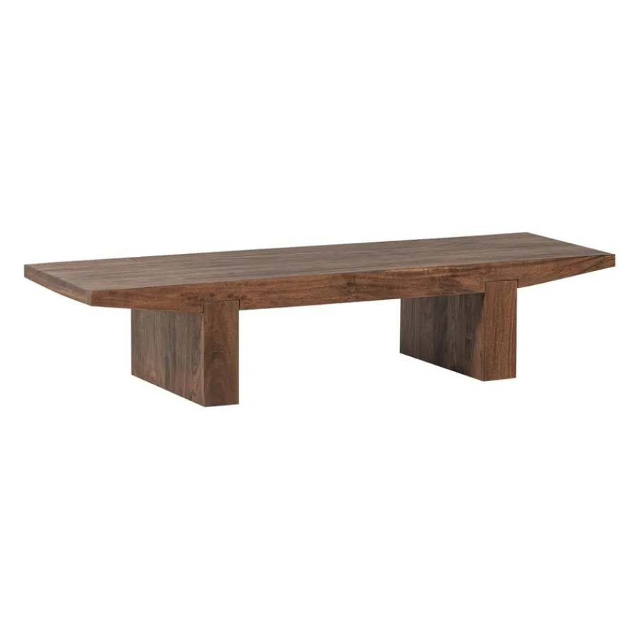 Salontafels<WOOOD Salontafel Eron Bruin - 152x48 cm