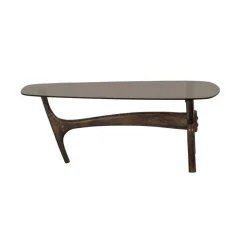 Salontafels<WOOOD Salontafel Flash Bruin - 110x60 cm