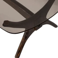 Salontafels<WOOOD Salontafel Flash Bruin - 110x60 cm