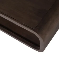Salontafels<WOOOD Salontafel Kinu Donkerbruin - 120x60 cm