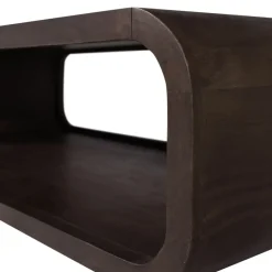 Salontafels<WOOOD Salontafel Kinu Donkerbruin - 120x60 cm