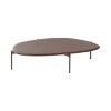 Salontafels<WOOOD Salontafel Kota Bruin - 121x97 cm