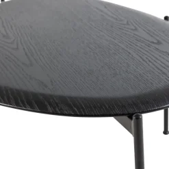 Salontafels<WOOOD Salontafel Kota Zwart - 92x67 cm
