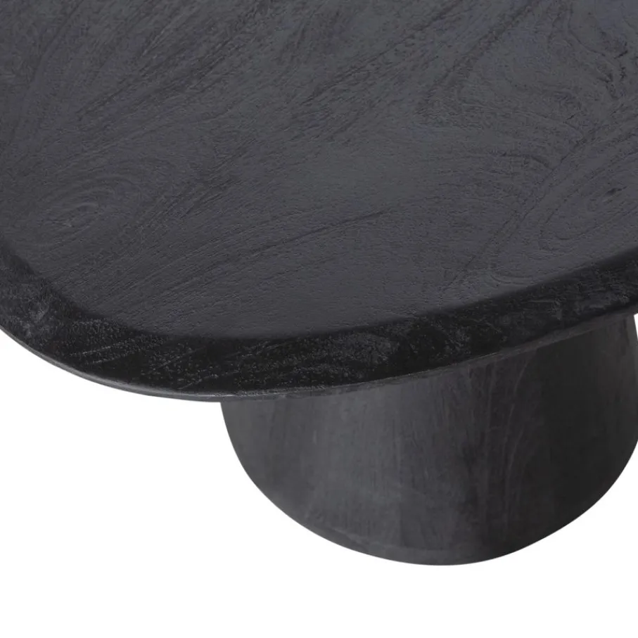 Salontafels<WOOOD Salontafel Posture Zwart - 120x80 cm