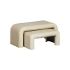 Salontafels<WOOOD Salontafel Stani Naturel - set 2 stuks