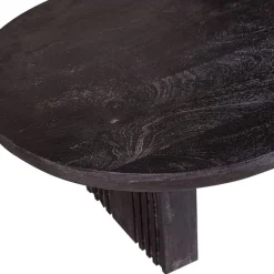 Salontafels<WOOOD Salontafel Steppe Zwart - 110x72 cm