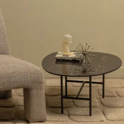 Salontafels<WOOOD Salontafel Vajen Zwart - 70x70 cm