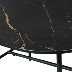 Salontafels<WOOOD Salontafel Vajen Zwart - 70x70 cm