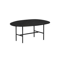 Salontafels<WOOOD Salontafel Vajen Zwart - 80x60 cm
