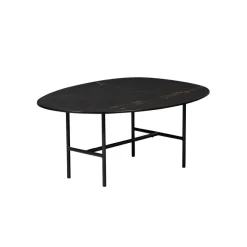Salontafels<WOOOD Salontafel Vajen Zwart - 80x60 cm