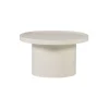 Salontafels<WOOOD Salontafel Veluna Zand - Ø 70 cm