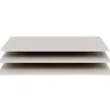 Kastaccessoires<WOOOD Set Legplanken Pure Grijs - 92x53 cm