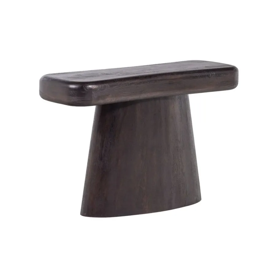 Sidetables<WOOOD Sidetable Amco Bruin / Zwart - 120x76x40 cm