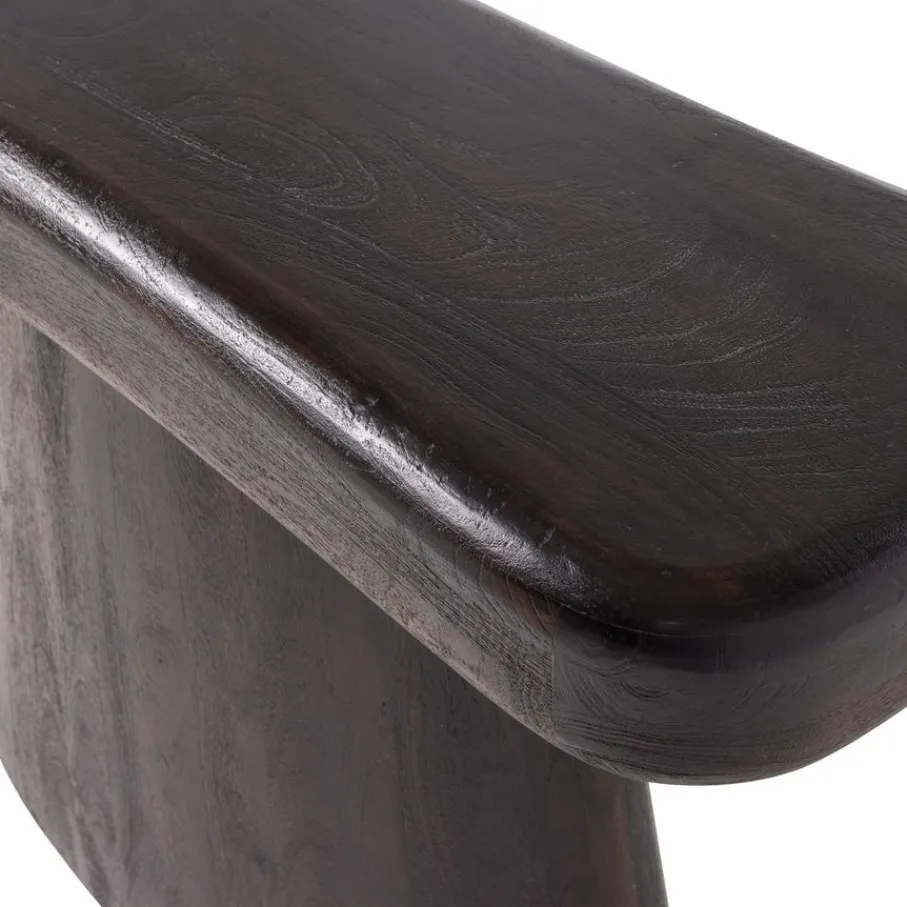 Sidetables<WOOOD Sidetable Amco Bruin / Zwart - 120x76x40 cm