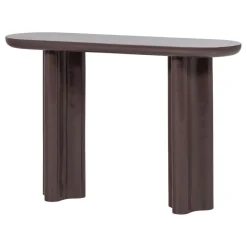 Sidetables<WOOOD Sidetable Evara Donkerbruin - 120x80x35 cm