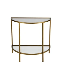 Sidetables<WOOOD Sidetable Goddess Goud - 75x37x75 cm