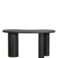 Bureaus|Sidetables<WOOOD Sidetable Maan Donkerbruin - 150x75x70 cm