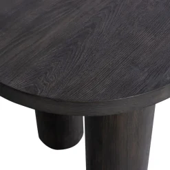 Bureaus|Sidetables<WOOOD Sidetable Maan Donkerbruin - 150x75x70 cm