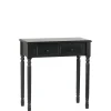 Sidetables<WOOOD Sidetable Romy Zwart - 75x78x38 cm