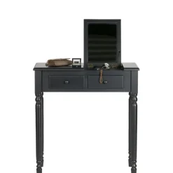Sidetables<WOOOD Sidetable Romy Zwart - 75x78x38 cm
