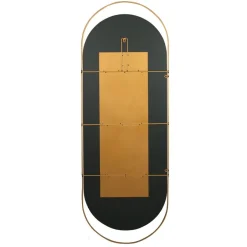 Spiegels<WOOOD Spiegel Sanou Goud - 168x60 cm