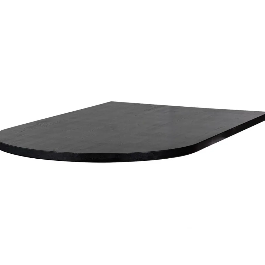 Tafelbladen<WOOOD Tafelblad Tablo Lungo Zwart - 210x120 cm