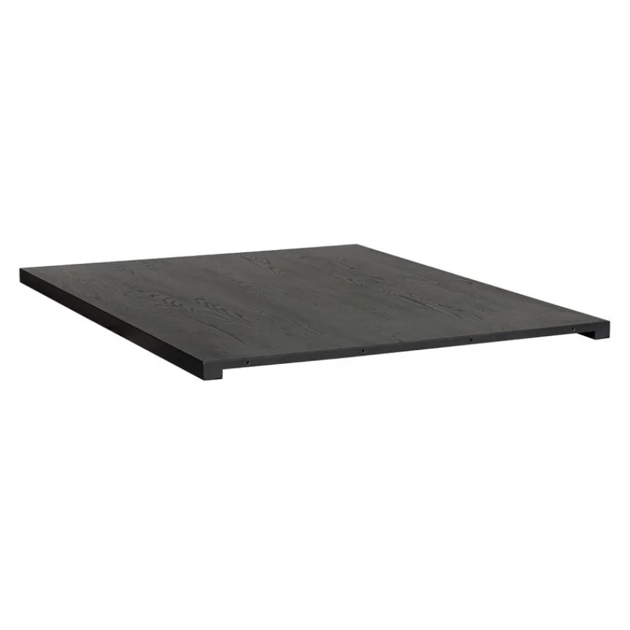 Tafelbladen<WOOOD Tafelblad Tablo Lungo Zwart - 150x120 cm