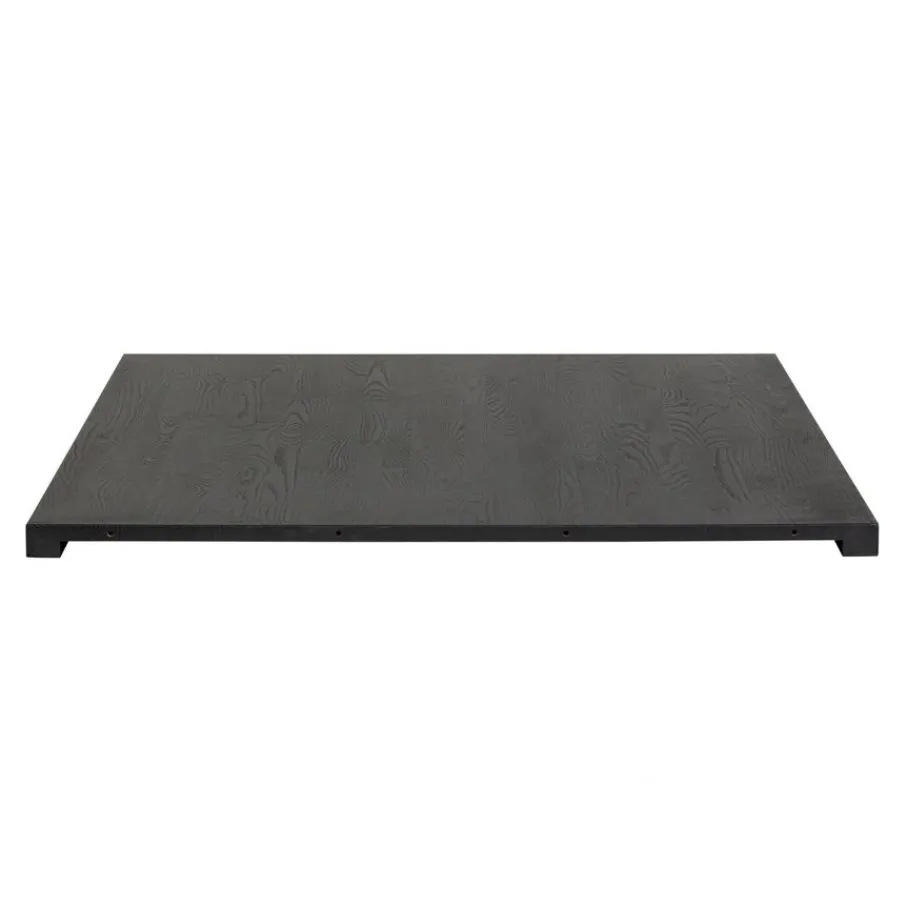 Tafelbladen<WOOOD Tafelblad Tablo Lungo Zwart - 150x120 cm