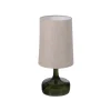 Tafellampen<WOOOD Tafellamp Luma Groen / Naturel - E27 - 60 cm hoog