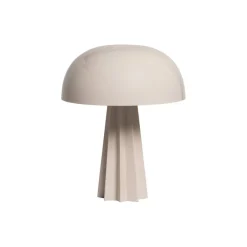 Tafellampen<WOOOD Tafellamp Virel Lichtgrijs - E27 - 29 cm hoog