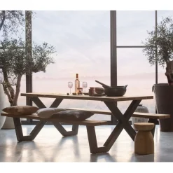 Tafelpoten<WOOOD Tafelpoot Picknicktafel Tablo Zwart