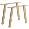 Tafelpoten<WOOOD Tafelpoot Tablo Naturel - set 2 stuks