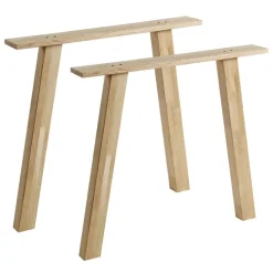Tafelpoten<WOOOD Tafelpoot Tablo Naturel - set 2 stuks