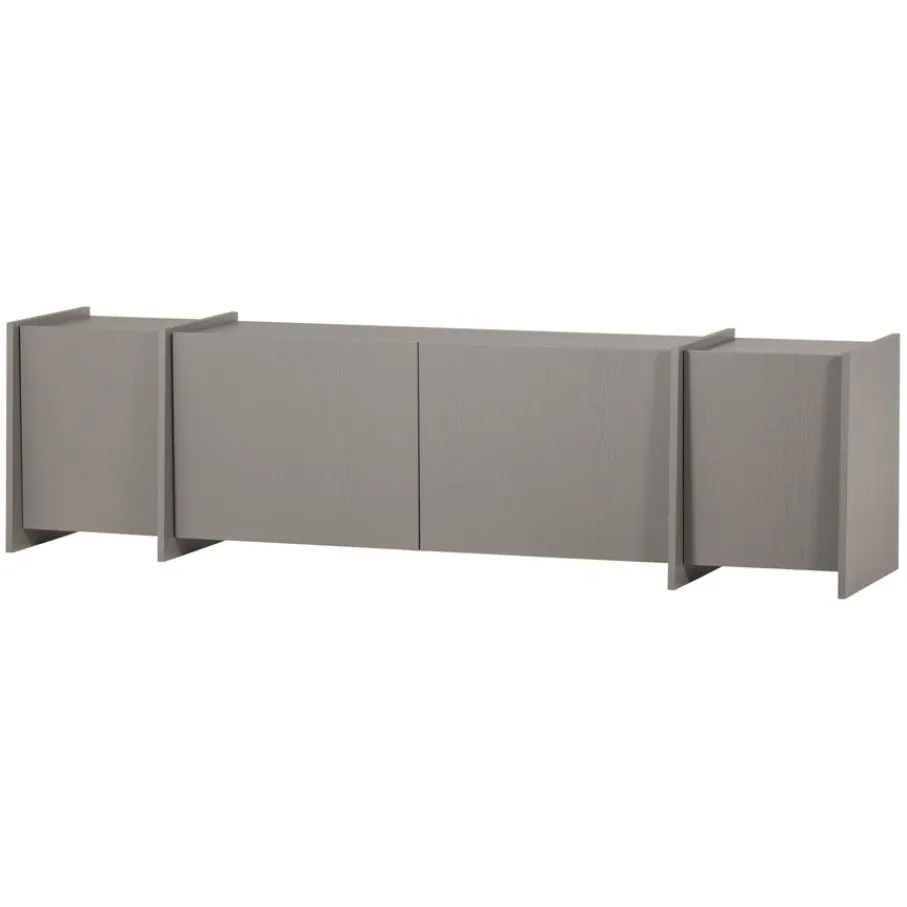 Tv-Meubels<WOOOD TV-meubel Brock Warmgrijs - 200x53x44 cm
