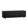Tv-Meubels<WOOOD TV-meubel Counter Zwart - 160x50x45 cm